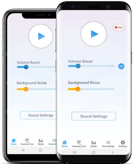 sound amplifier for android & iOS